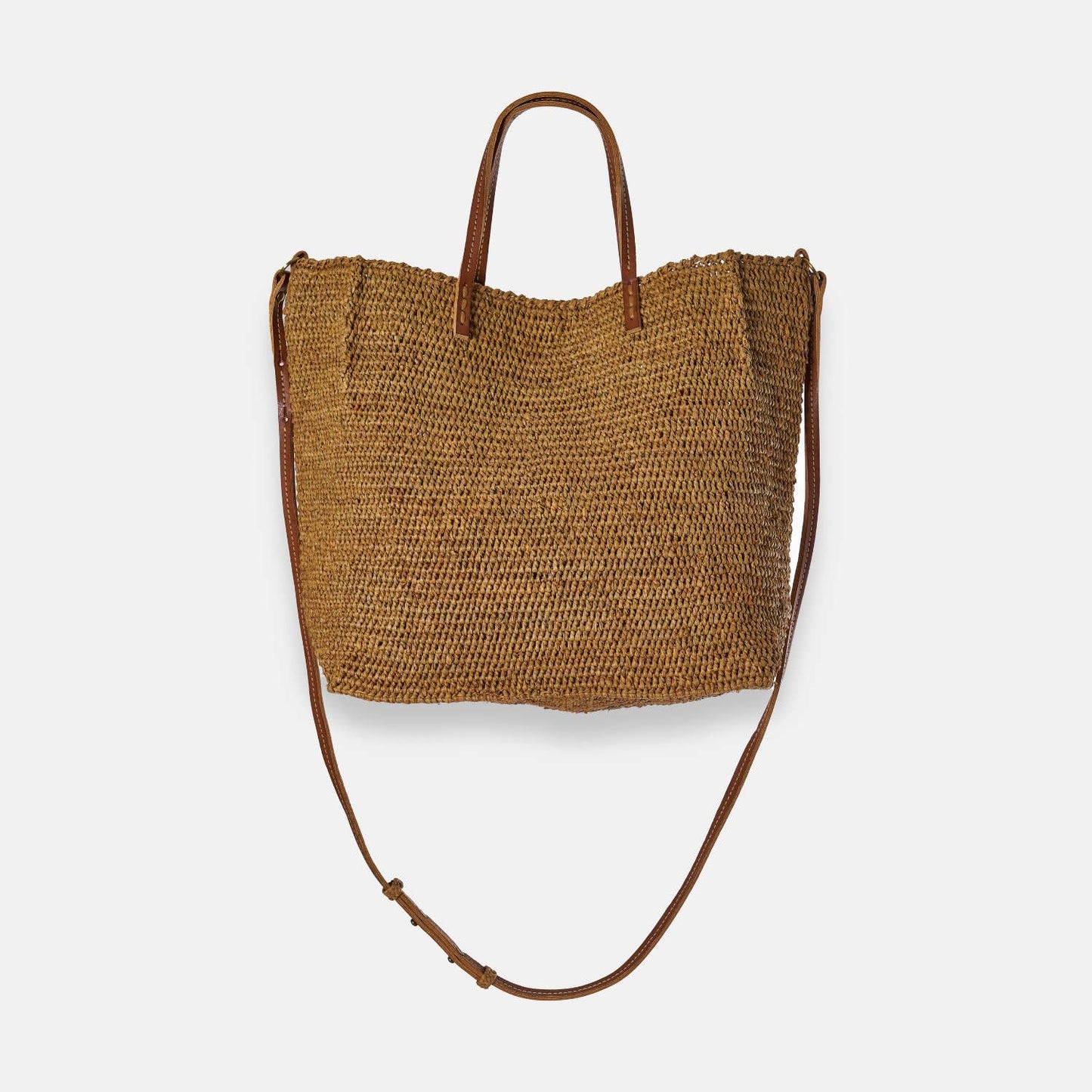 CAMINO SS24 - Sac à bandoulière en raphia