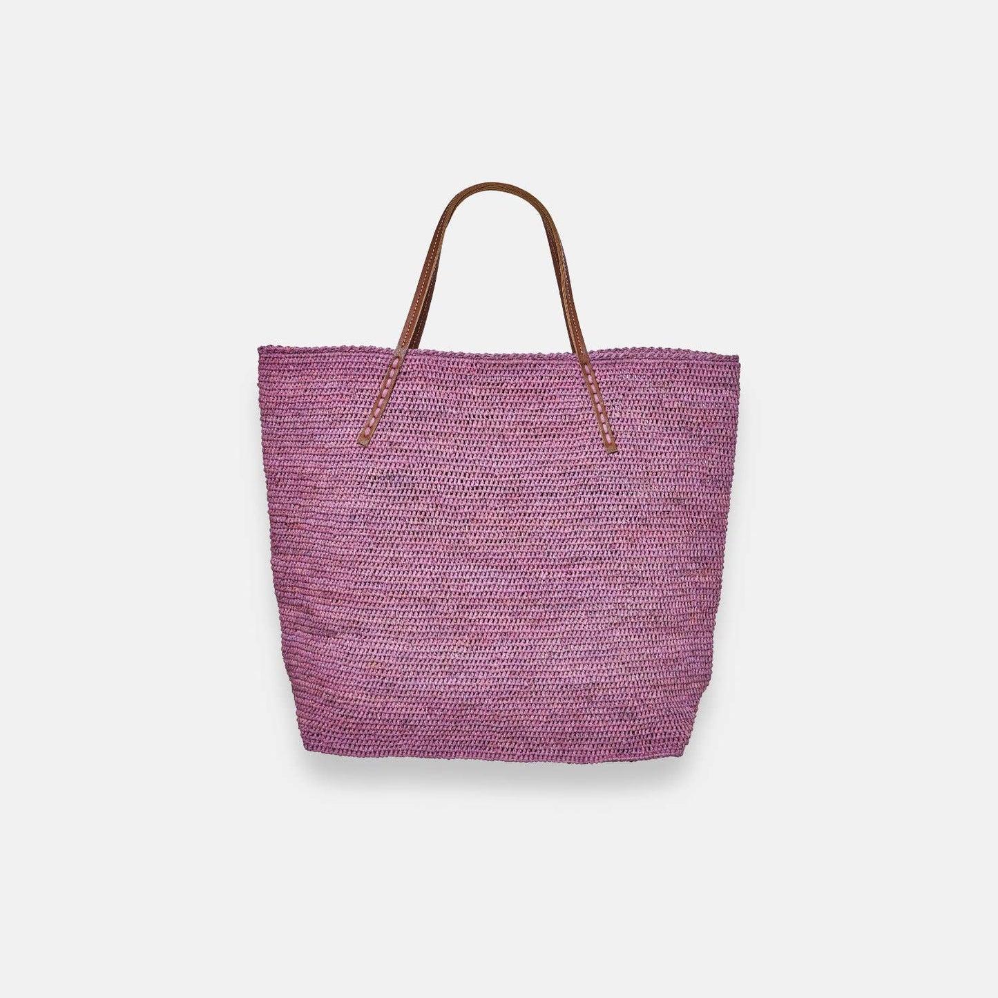 BEBY MA-C SS24 - Sac fourre-tout classique en raphia