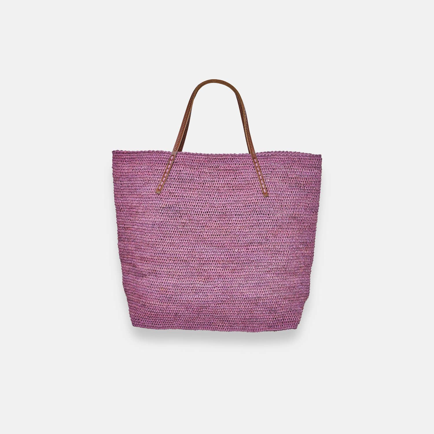 BEBY MA-C SS24 - Sac fourre-tout classique en raphia - Sans-Arcidet