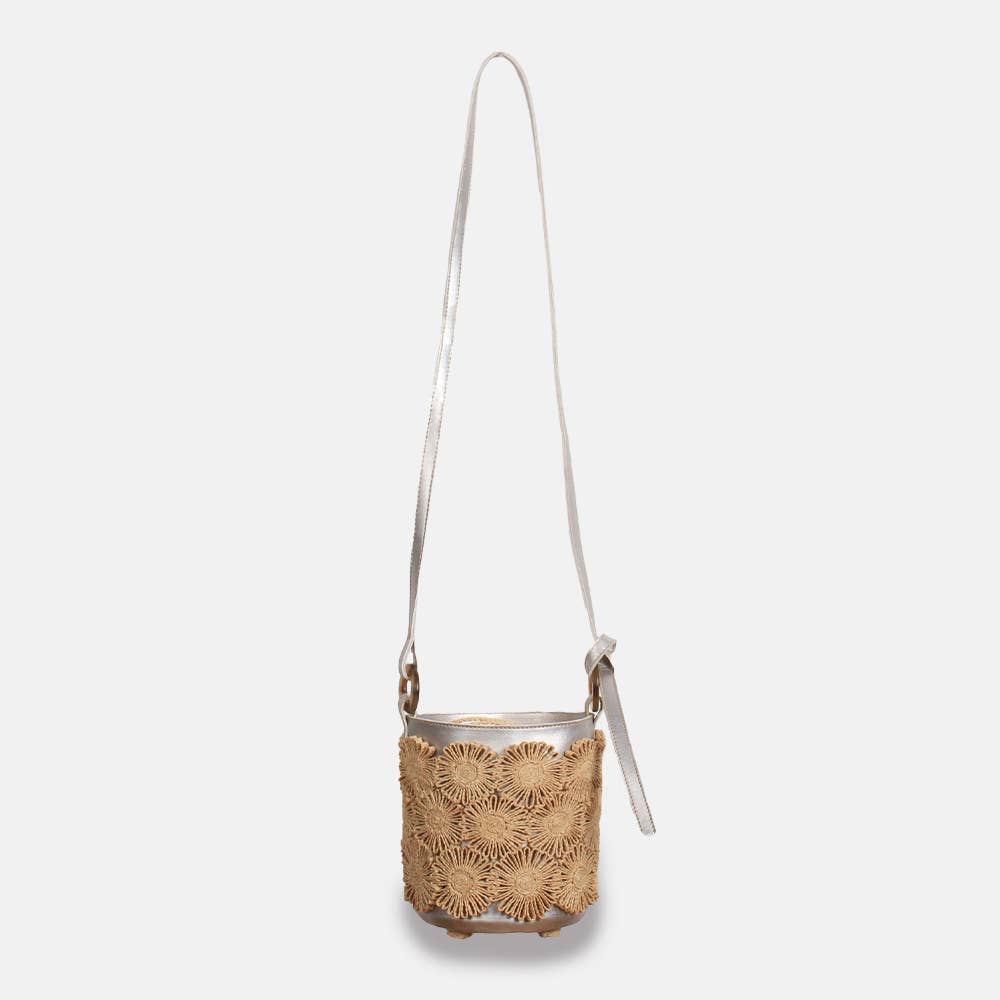 Miro - Sac seau en raphia haut de gamme - Sans-Arcidet