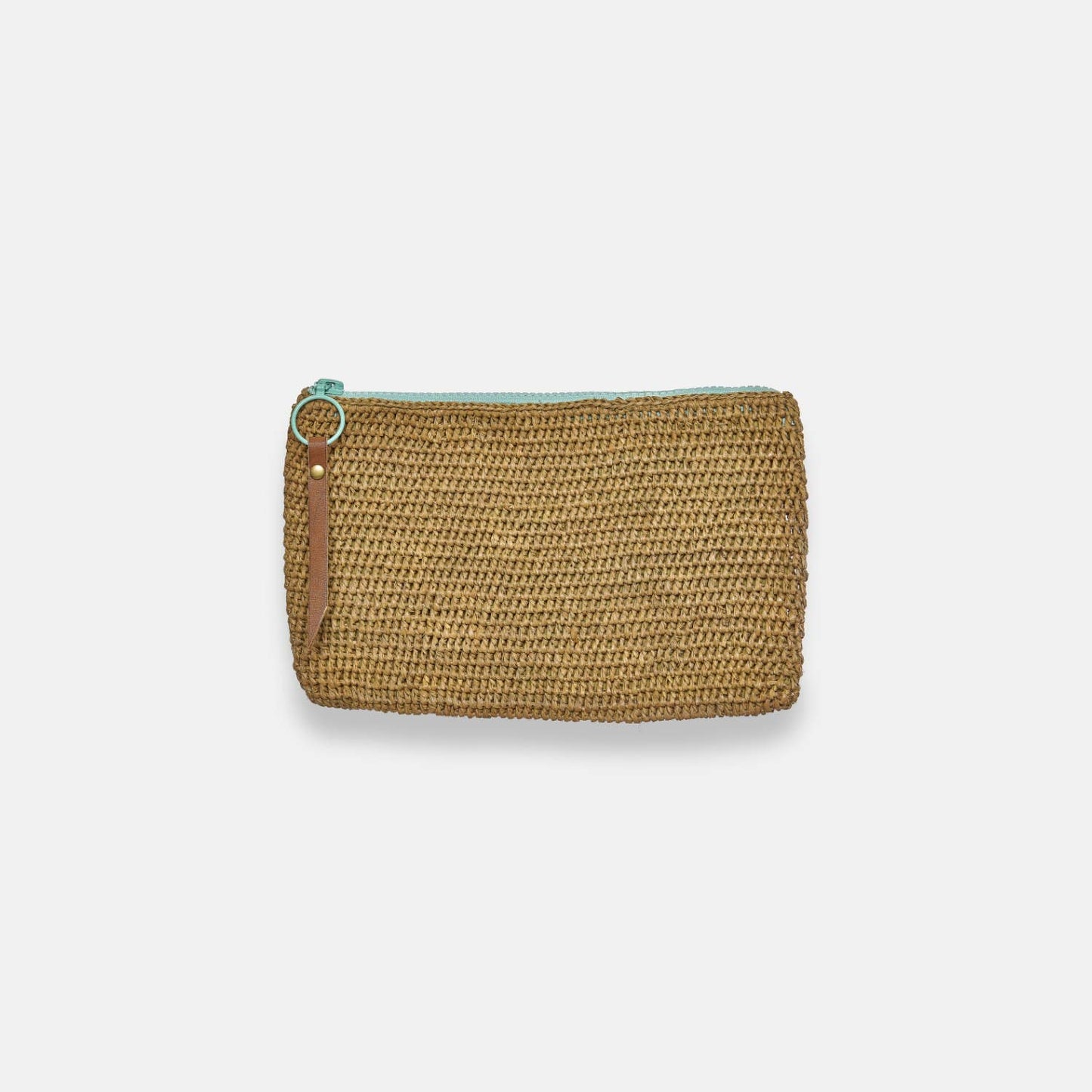 RIVER MA SS24 - Pochette classique en raphia