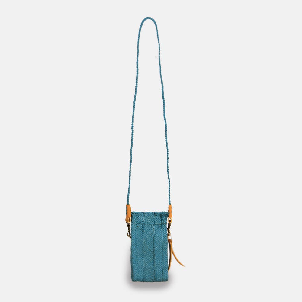 Nil SS23 - Étui pour smartphone en raphia - Sans-Arcidet