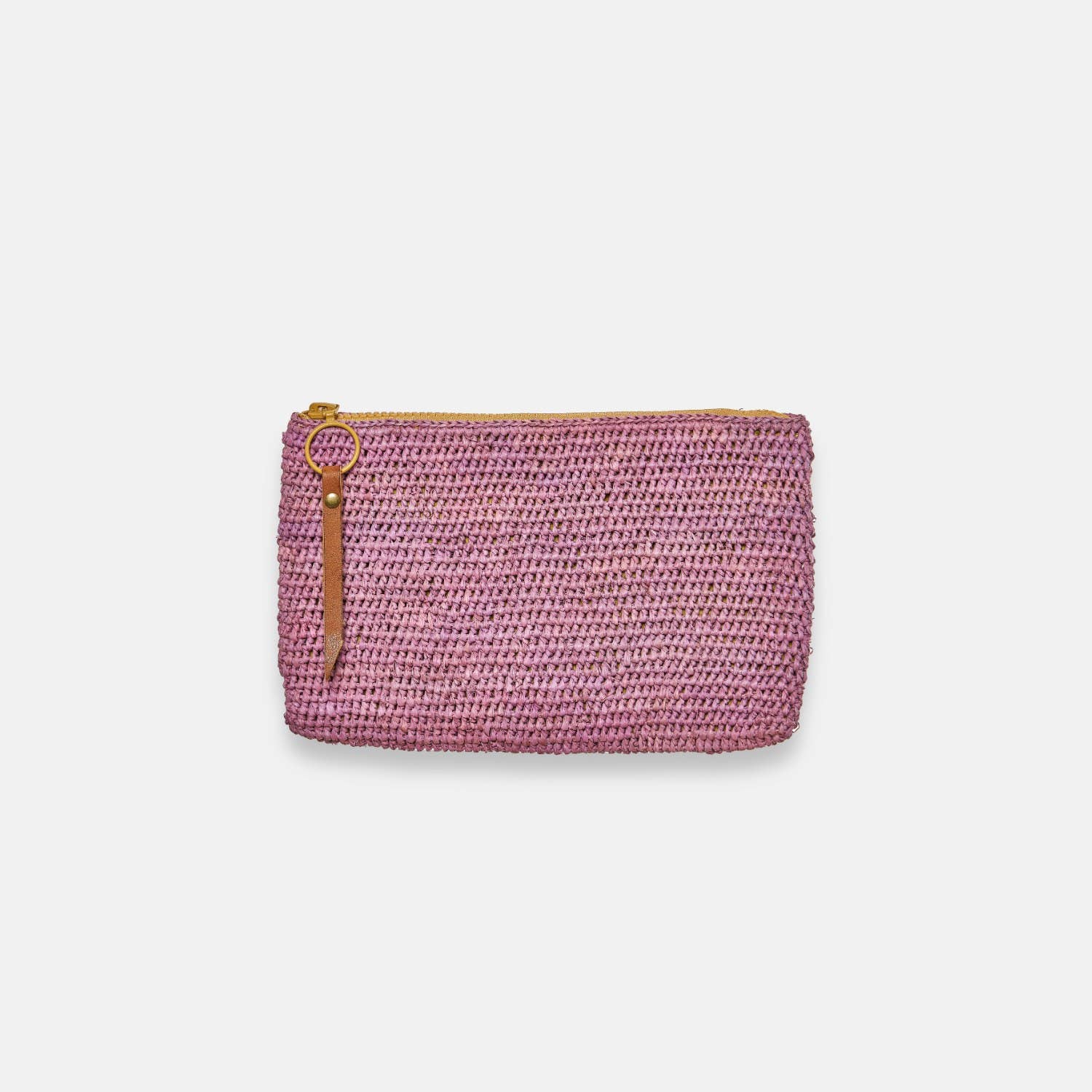 RIVER MA SS24 - Pochette classique en raphia - Sans-Arcidet