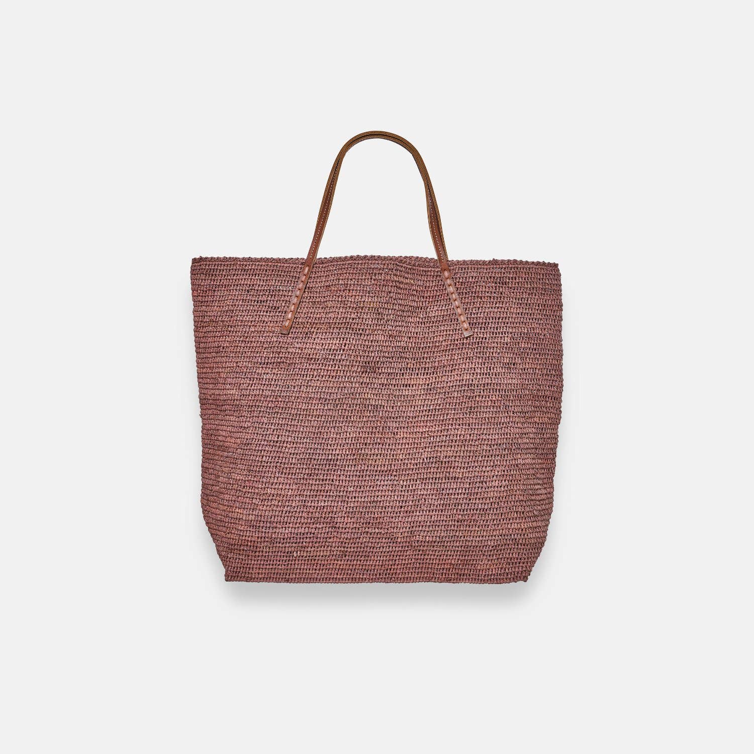 BEBY MA-C SS24 - Sac fourre-tout classique en raphia - Sans-Arcidet