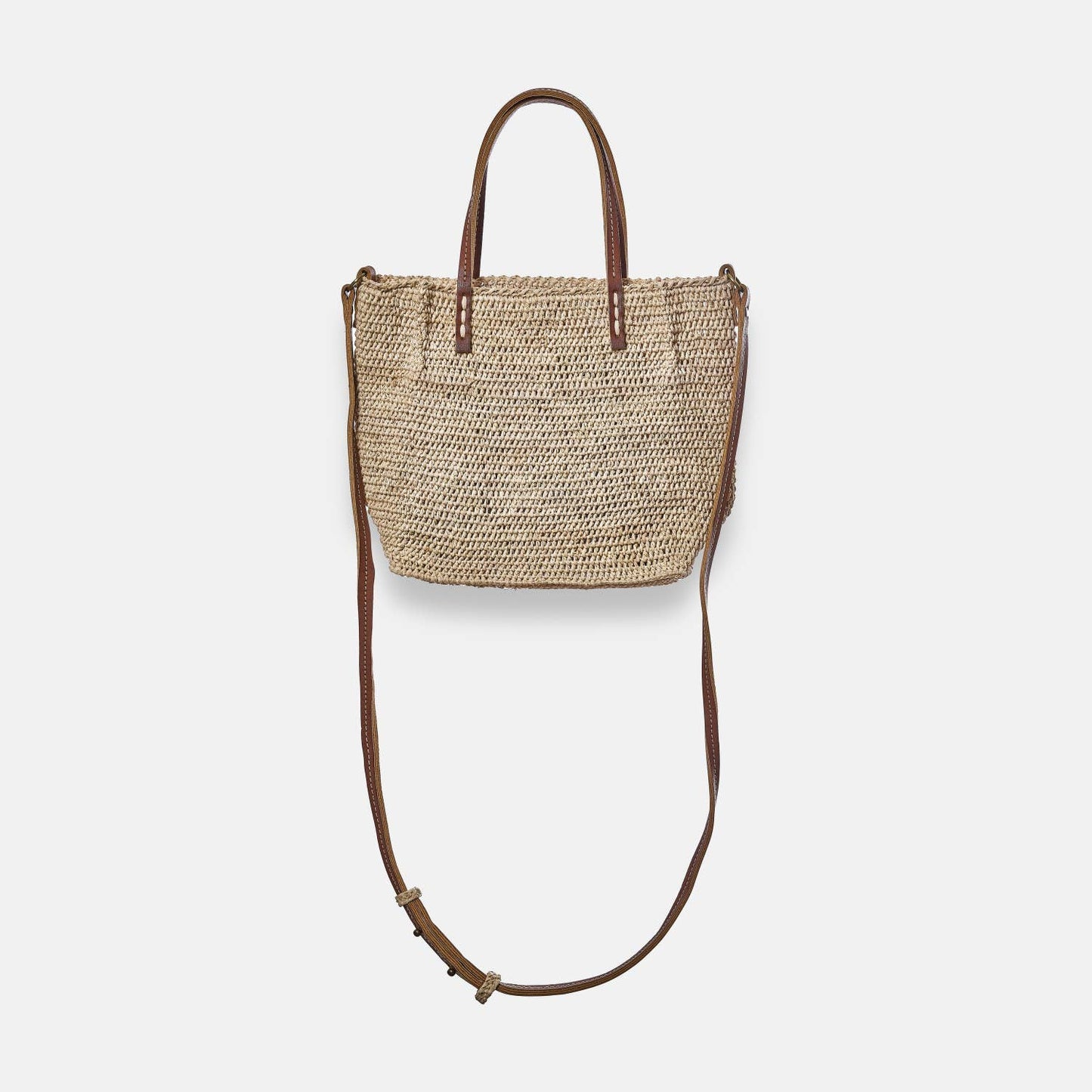 CAMINO SS24 - Sac à bandoulière en raphia