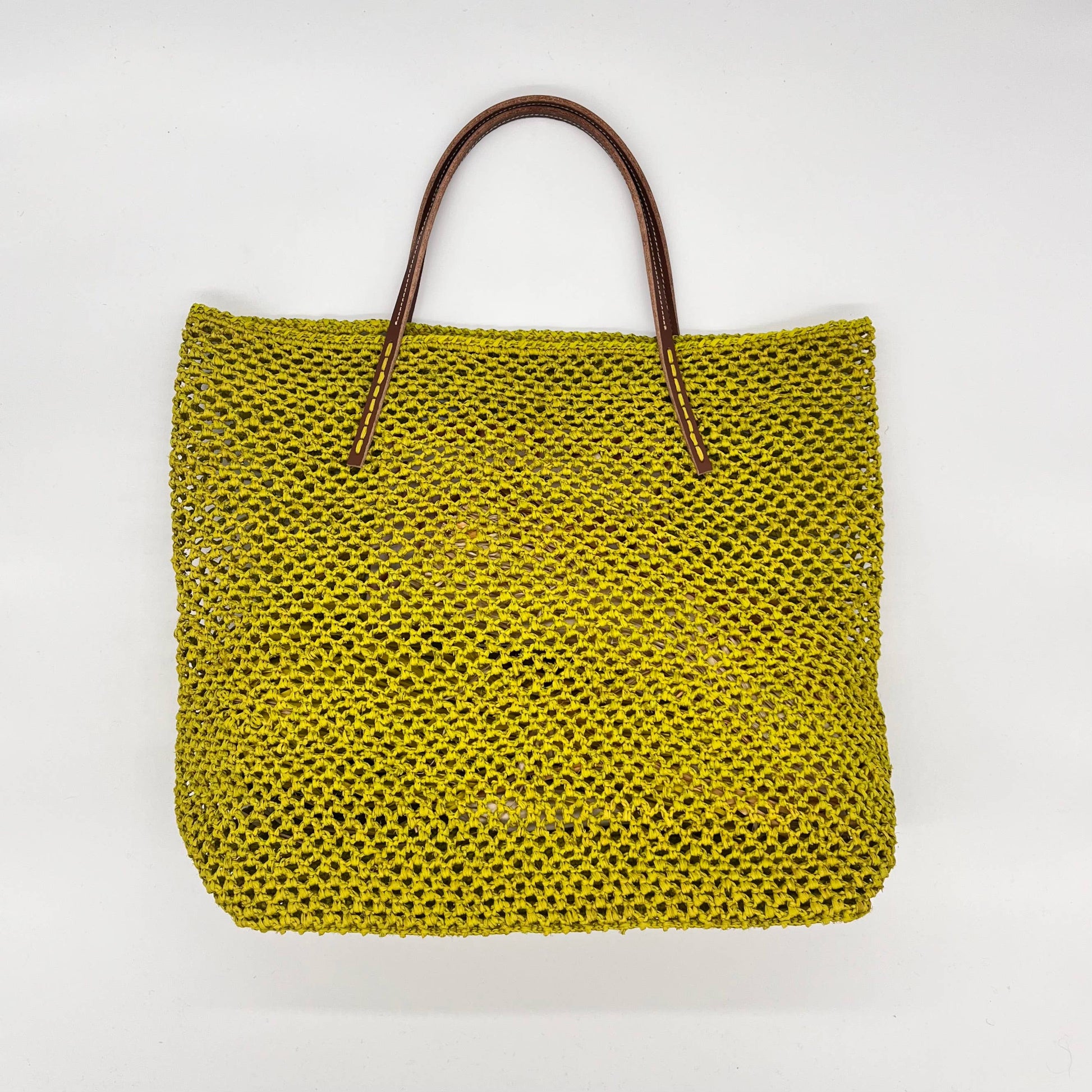 Beby Lacy-C SS22 - Panier en raphia ajouré - Sans-Arcidet