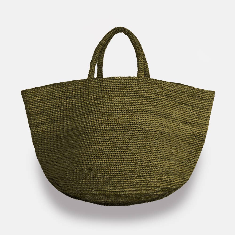 Kapity MA SS23 - Panier classique en raphia - Sans-Arcidet