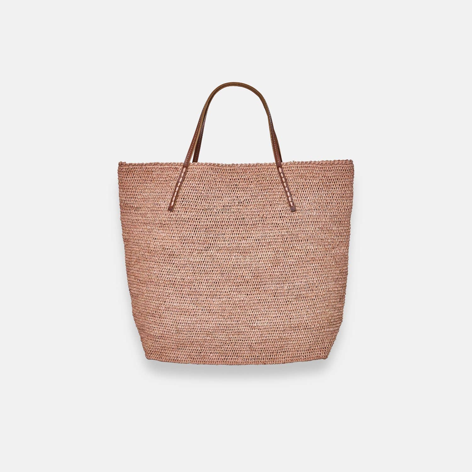 BEBY MA-C SS24 - Sac fourre-tout classique en raphia - Sans-Arcidet