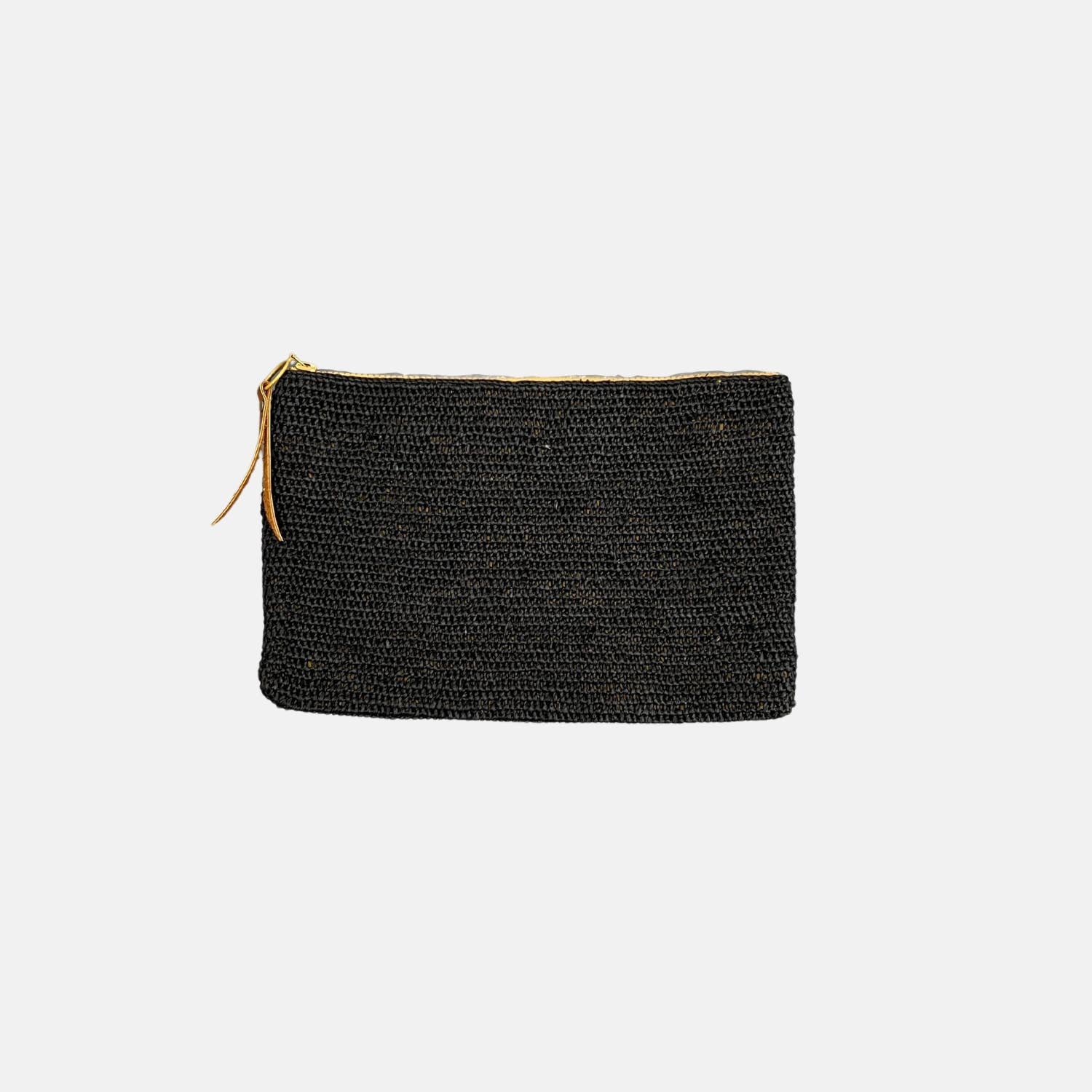 RIVER MA SS24 - Pochette classique en raphia - Sans-Arcidet