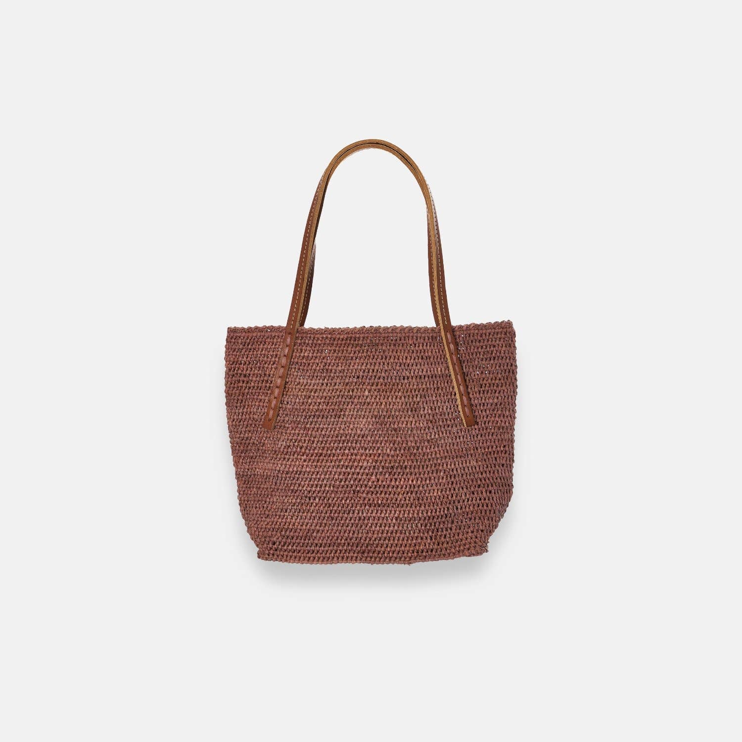 BEBY MA-C SS24 - Sac fourre-tout classique en raphia - Sans-Arcidet