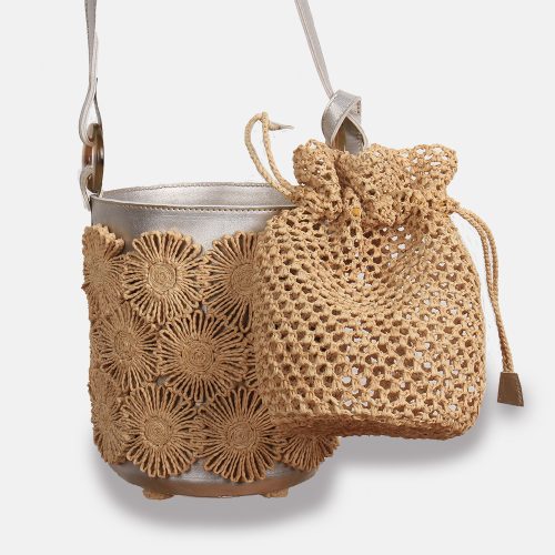 Kapity Bloc - Raffia Tote Bag | Sans-Arcidet Paris