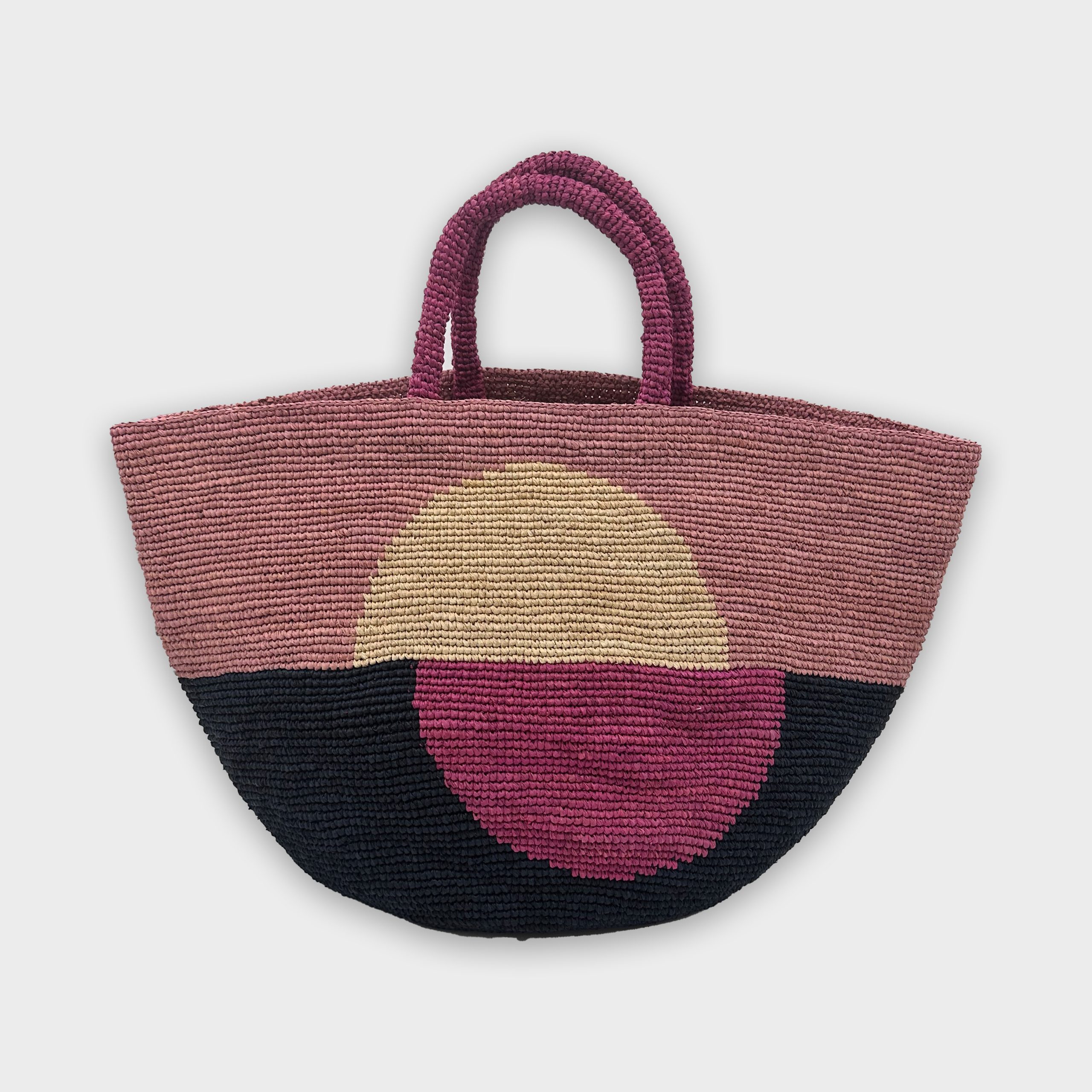 Kapity Bloc - Raffia Tote Bag