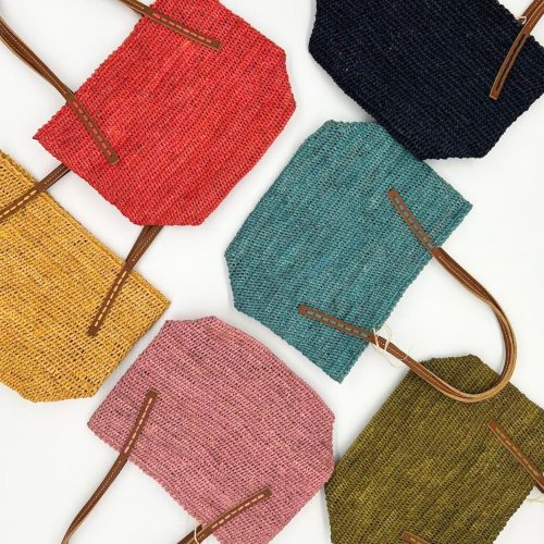 Raffia bags Beby in different colors