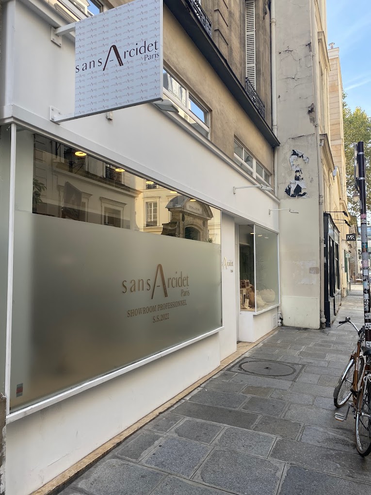 Sans-Arcidet's showroom in Paris